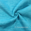 100 Polyester Polyester Soft Handfeling Cationic Dye Fulnece Fleece Fulce pour vêtements de couverture